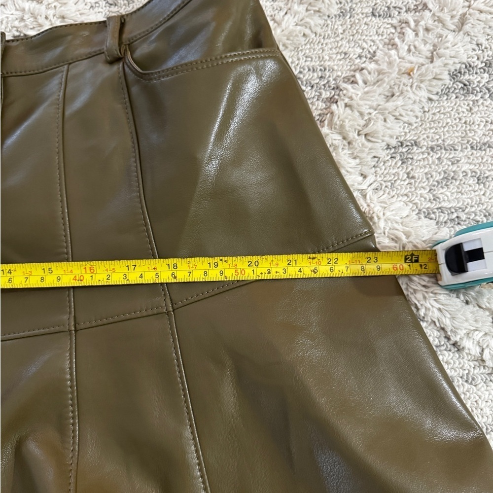 CINQ À SEPT
VEENA SKIRT - A-LINE SKIRT - DARK OLIVE Size 12 - Picture 13 of 14